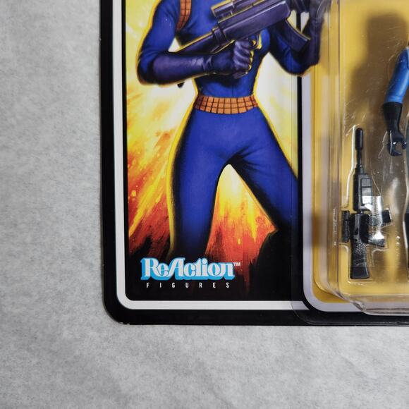 G. I. Joe Super 7 Reaction Figures Baroness 3.75" Figure New Sealed Hasbro 2021 - Picture 5 of 8